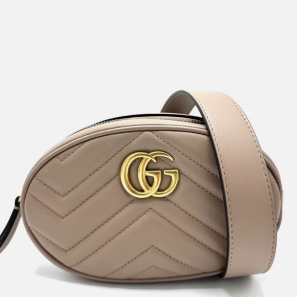 Gucci GG Marmont Belt Bag Taupe 85cm - Picture 11 of 11